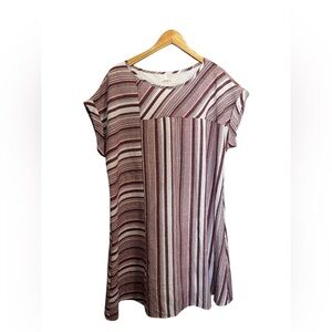 A Beautiful Soul Striped Shift Dress
